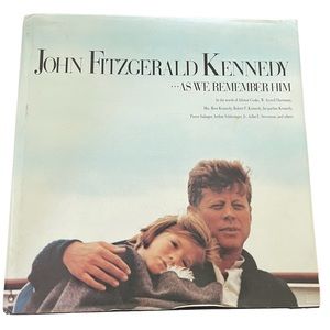 John Fitzgerald Kennedy “As We Remember Him” 1965 First Edition Coffee Table